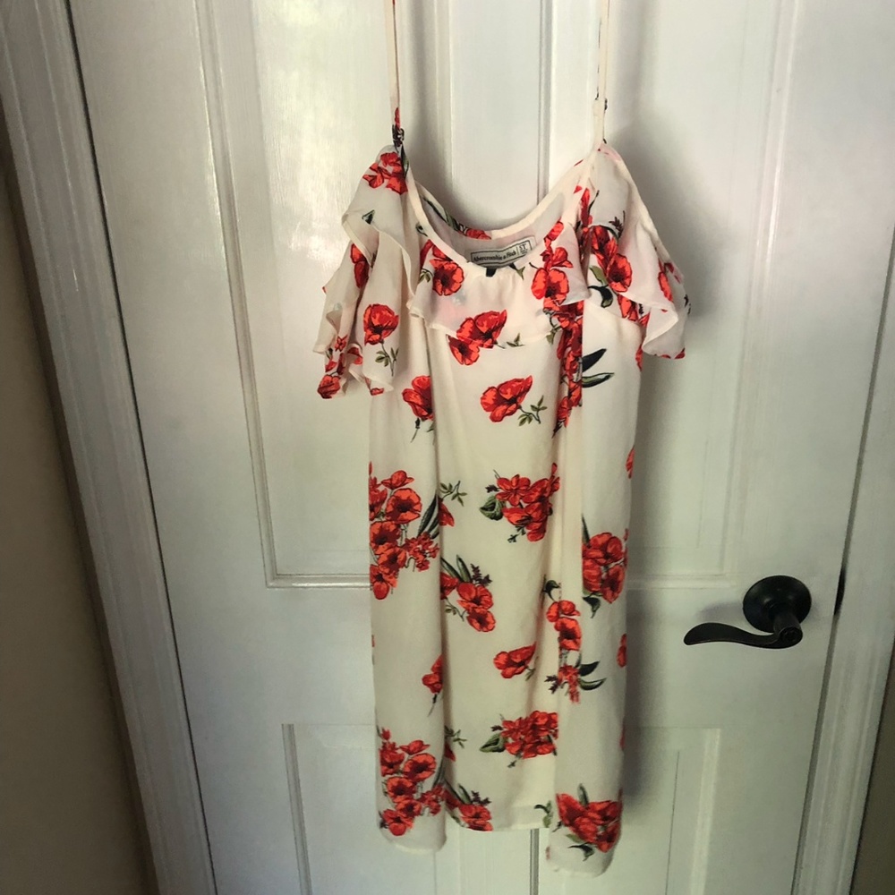 Abercrombie Floral Off the Shoulder dress